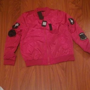 Mens flight jacket
